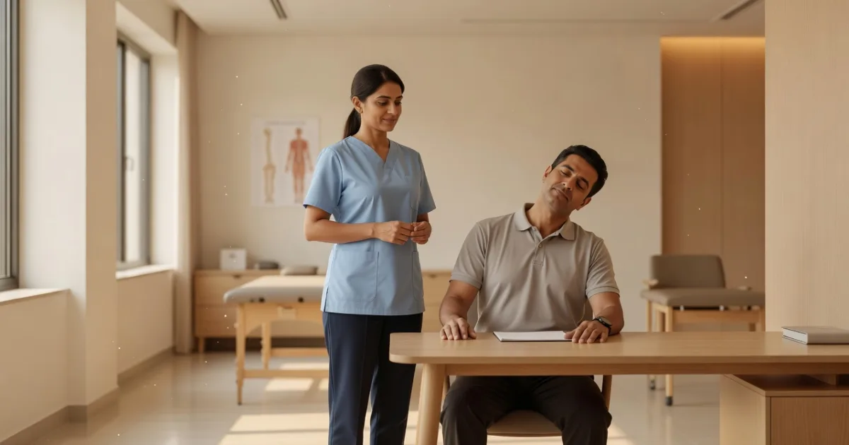 Desk Exercises for Neck Pain: Simple Stretches for Office Workers