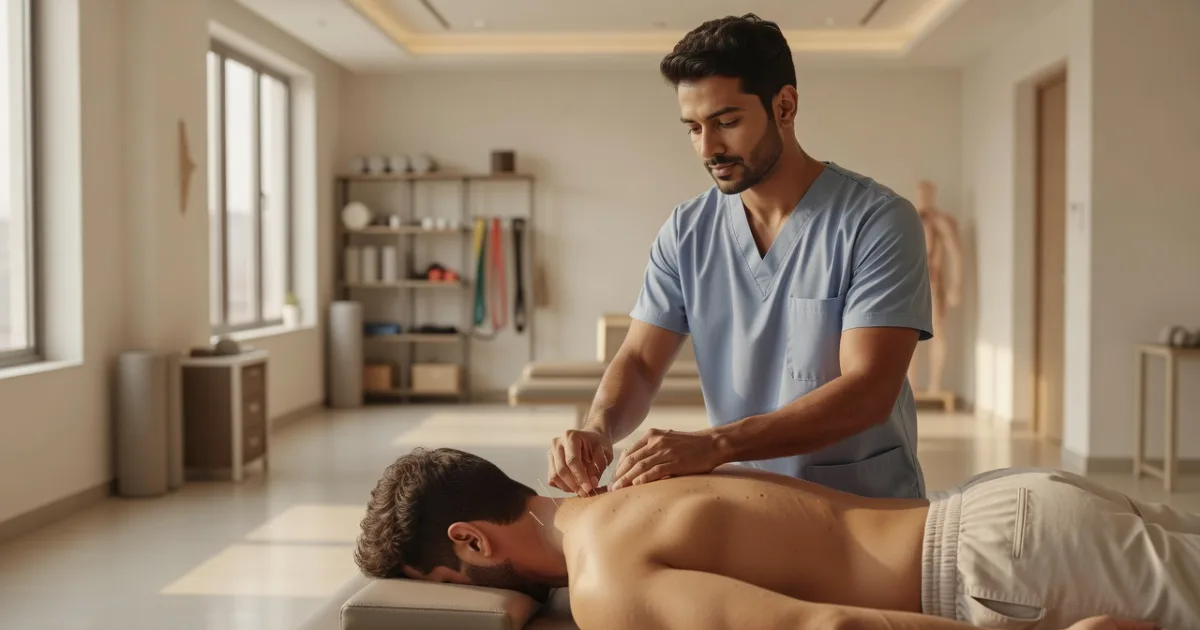 Dry Needling for Neck Pain in Office Workers