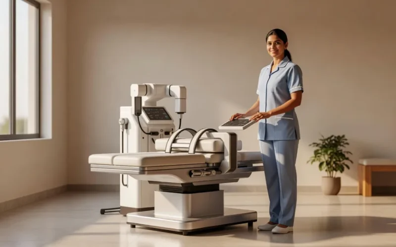 Robotic Spinal Decompression for Slip Disc