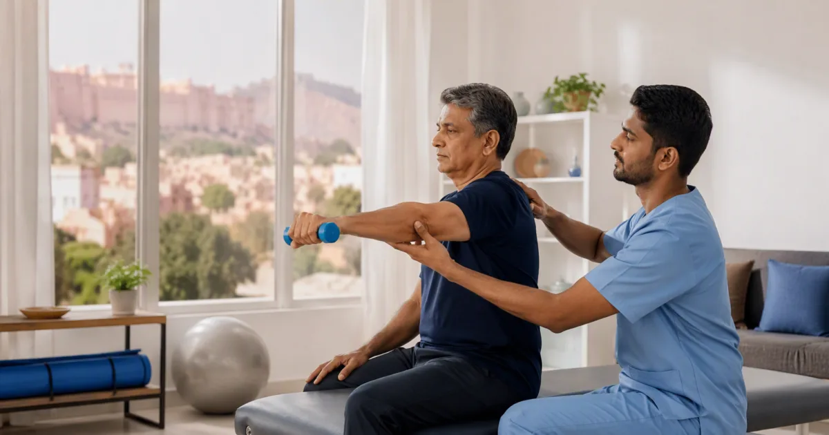 Arm Exercises After Stroke at Home in Jaipur