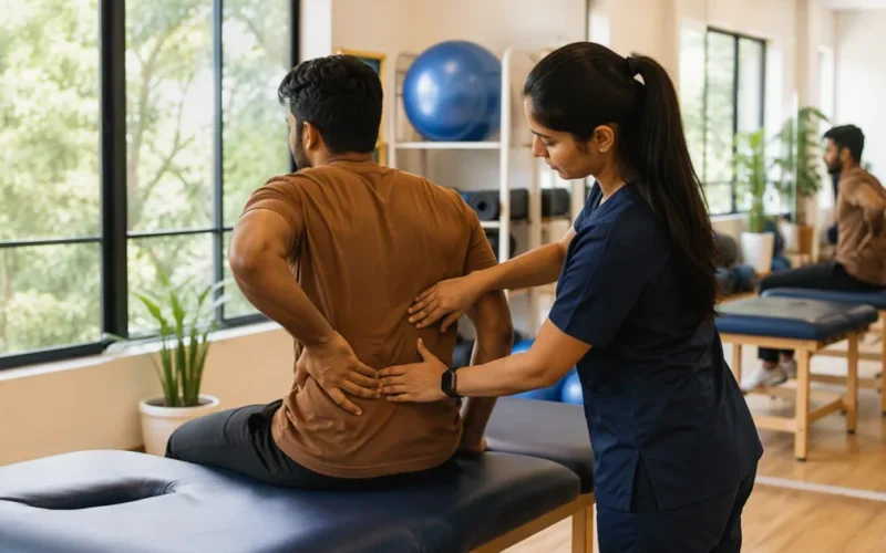 Back Pain Relief for Auto Drivers: Seated Stretches in Jaipur
