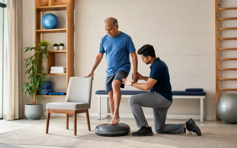 Balance Exercises After Knee Replacement Weeks 9-12 Jaipur