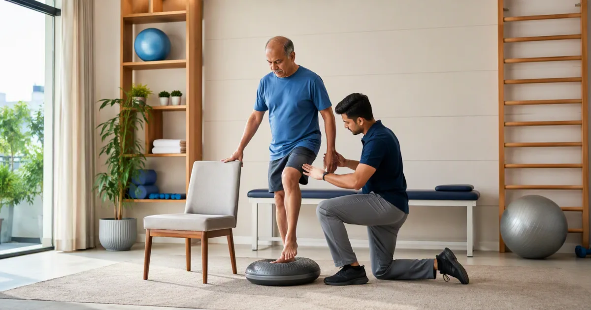 Balance Exercises After Knee Replacement Weeks 9-12 Jaipur