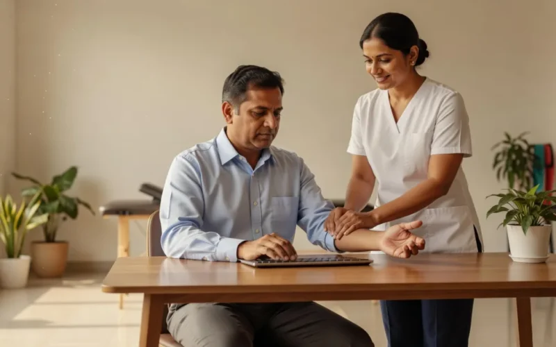 Carpal Tunnel Exercises Jaipur for Office Workers
