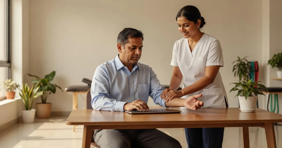 Carpal Tunnel Exercises Jaipur for Office Workers