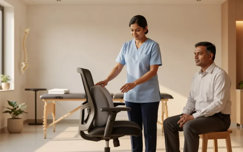 How to Use Lumbar Support Cushion on Office Chair