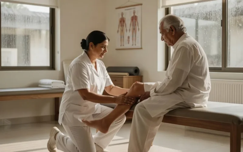 Knee Pain During Monsoon in Jaipur: Daily Management Tips