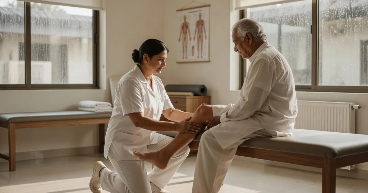 Knee Pain During Monsoon in Jaipur: Daily Management Tips