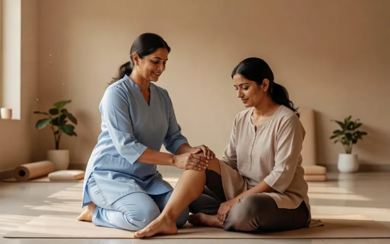 Knee Pain While Sitting Cross Legged: Daily Adjustments