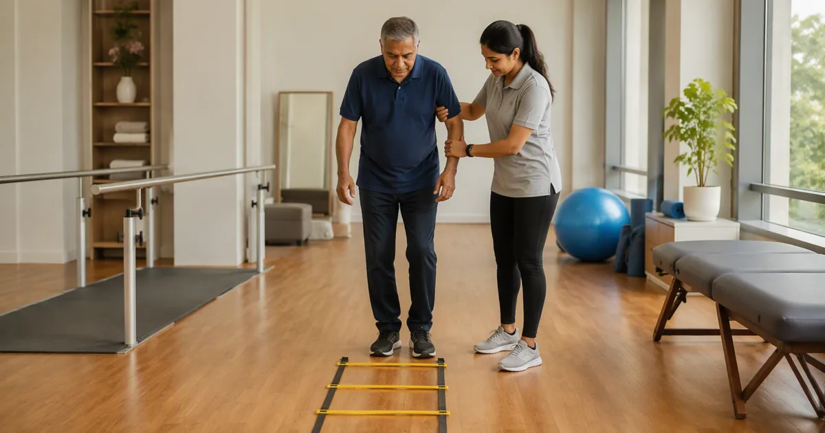 Parkinson’s Physiotherapy in Jaipur: Walking and Gait
