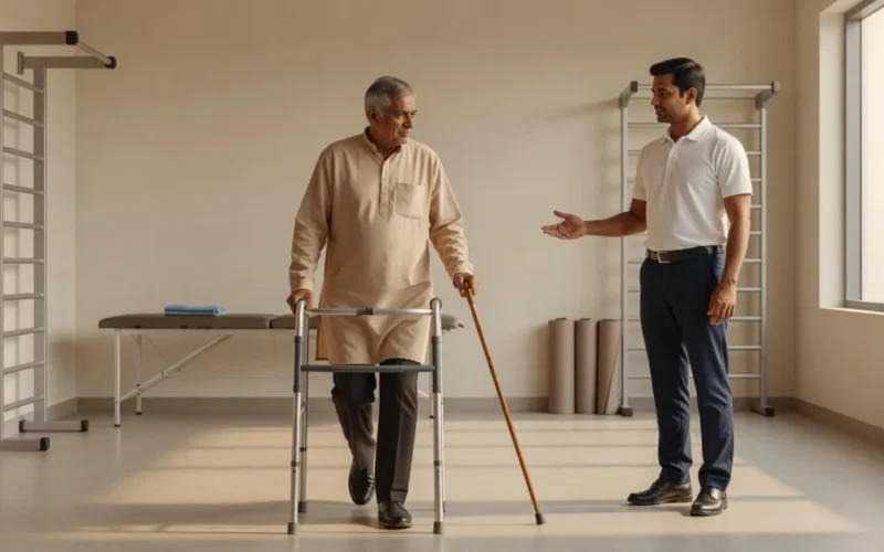 Progress from Walker to Cane after Knee Replacement