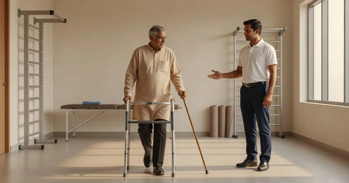Progress from Walker to Cane after Knee Replacement