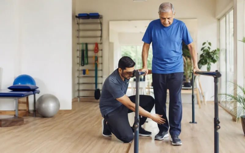 Seated Foot Drop Exercises for Stroke in Jaipur