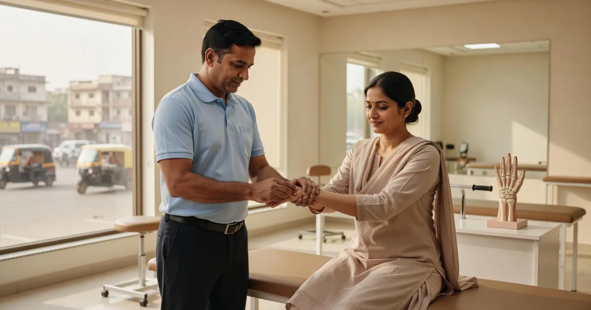 Wrist Pain from Scooter Riding in Jaipur: Posture Tips