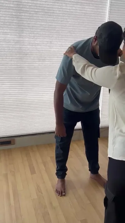 Frozen Shoulder Pendulum Exercises Day One at Home